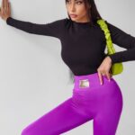 Body dopasowane Yoland Ola Voga czarny