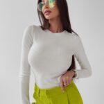 Body dopasowane Yoland Ola Voga ecru