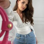 Body lycra Alcanto białe