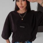 T-shirt bawełniany Timi Ola Voga czarny