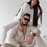 Komplet męski casualowy Paul beżowy