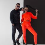 Komplet męski casualowy Paul czarny