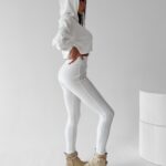 Komplet sportowy damski Lena Ola Voga ecru