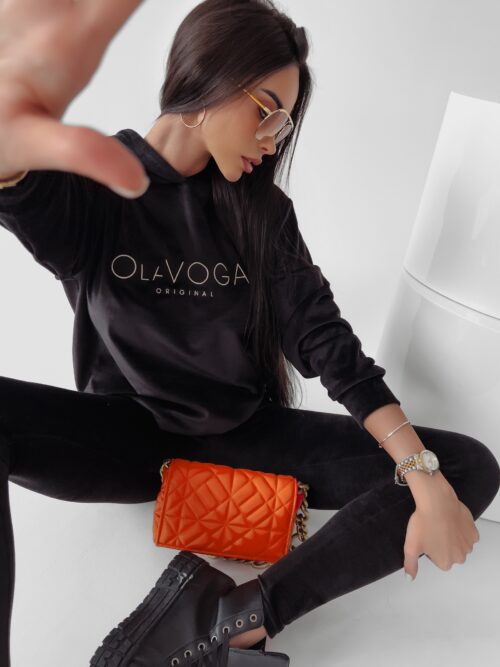 Komplet sportowy damski Lena Ola Voga czarny