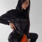 Komplet sportowy damski Lena Ola Voga czarny