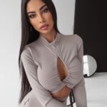 Komplet elastyczny Lidia Ola Voga beżowy