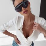 Body bawełniane Stacy Ola Voga ecru