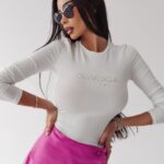 Body dopasowane Clarisse Ola Voga ecru