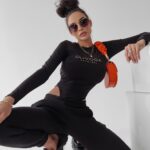 Body dopasowane Clarisse Ola Voga czarne