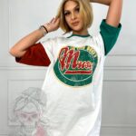 T-shirt oversize MUSE biały