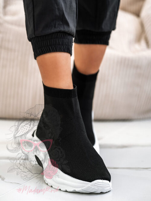 Buty sportowe skarpetki Madam Ortis III czarne