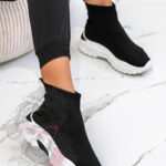 Buty sportowe skarpetki Madam Ortis III czarne