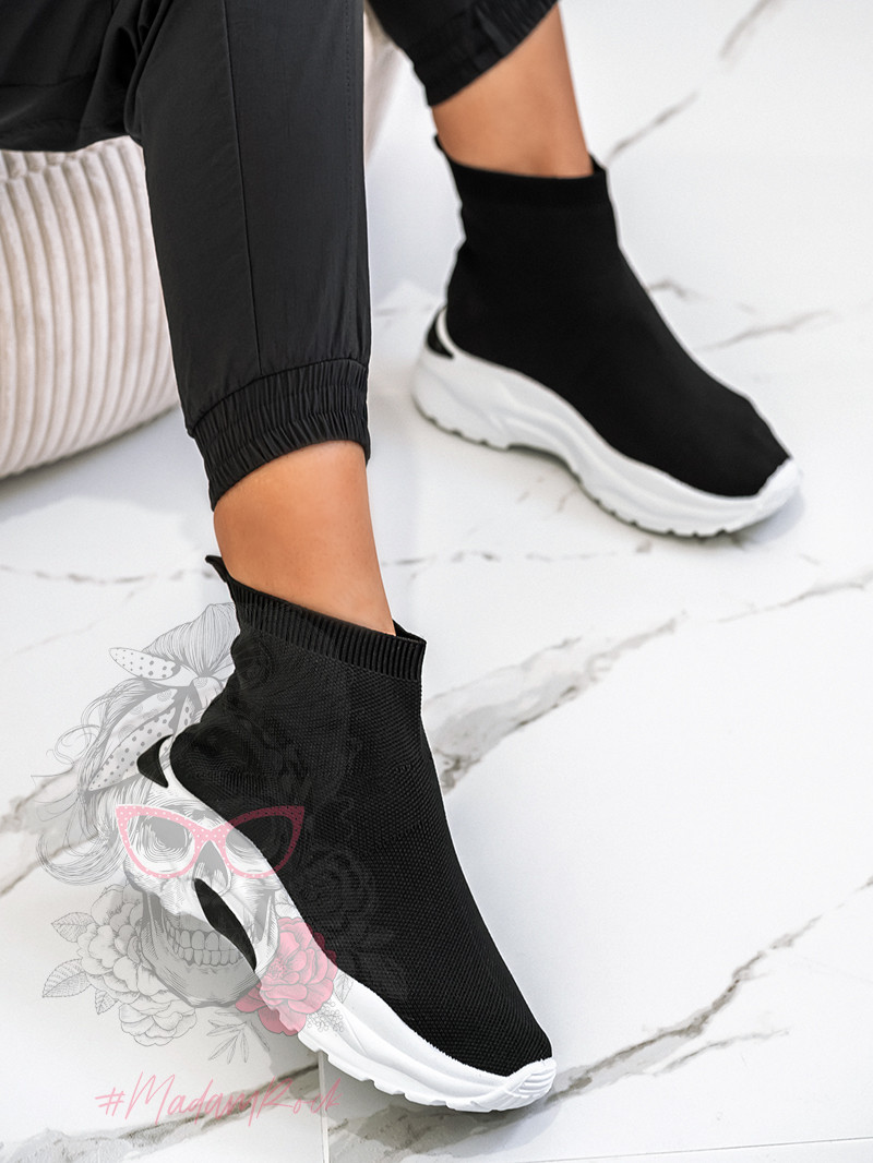 Buty sportowe skarpetki Madam Ortis III czarne