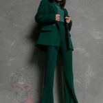 Golf bawełniany Classo butelkowy zielony