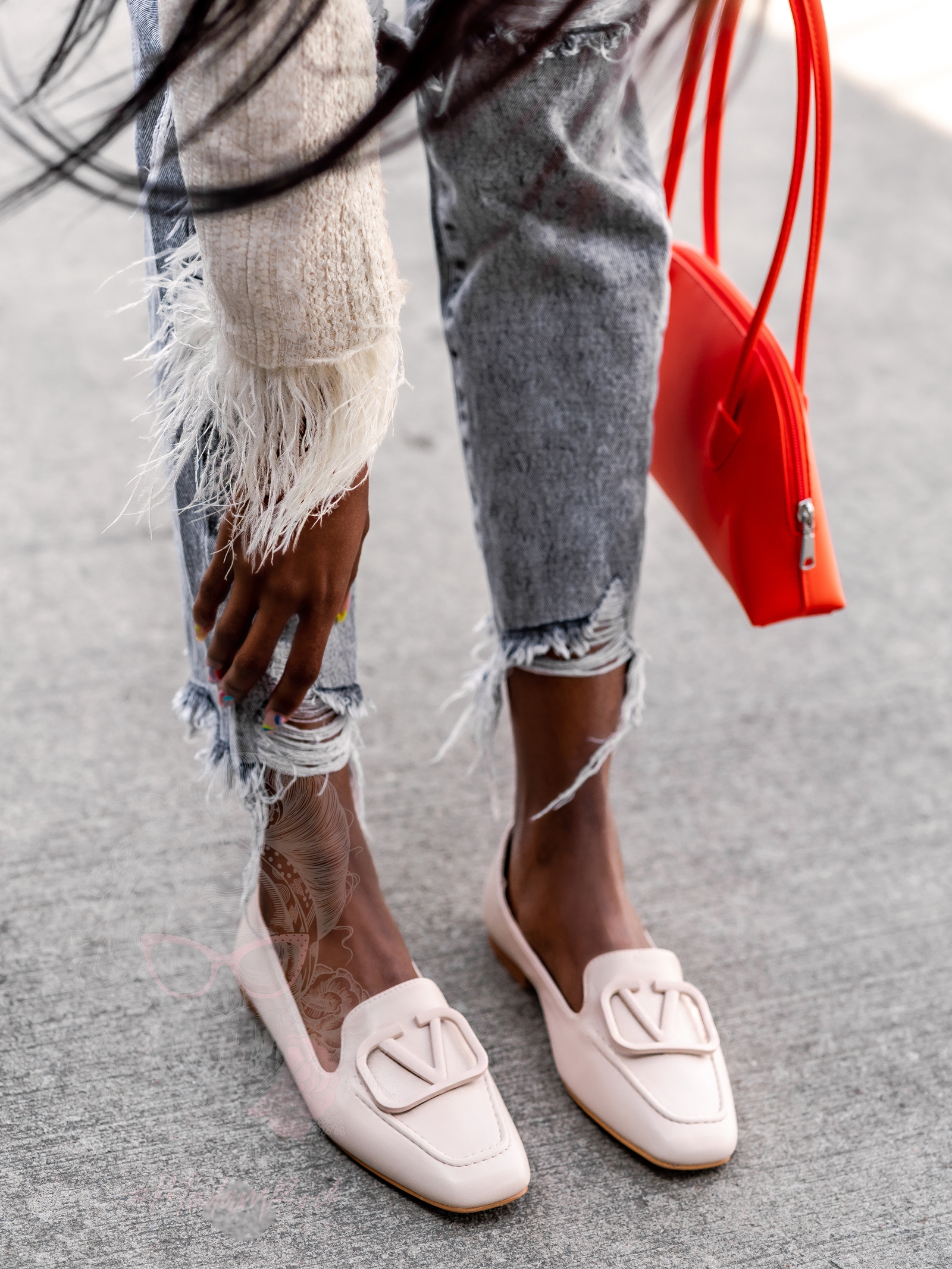 Mokasyny pastelowe Madam Botte beżowe