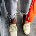 Mokasyny pastelowe Madam Botte pistacjowe