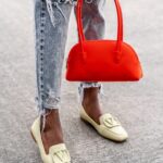 Mokasyny pastelowe Madam Botte pistacjowe