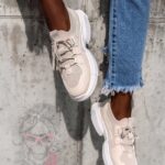 Buty sportowe Madam Nuttiness beżowe