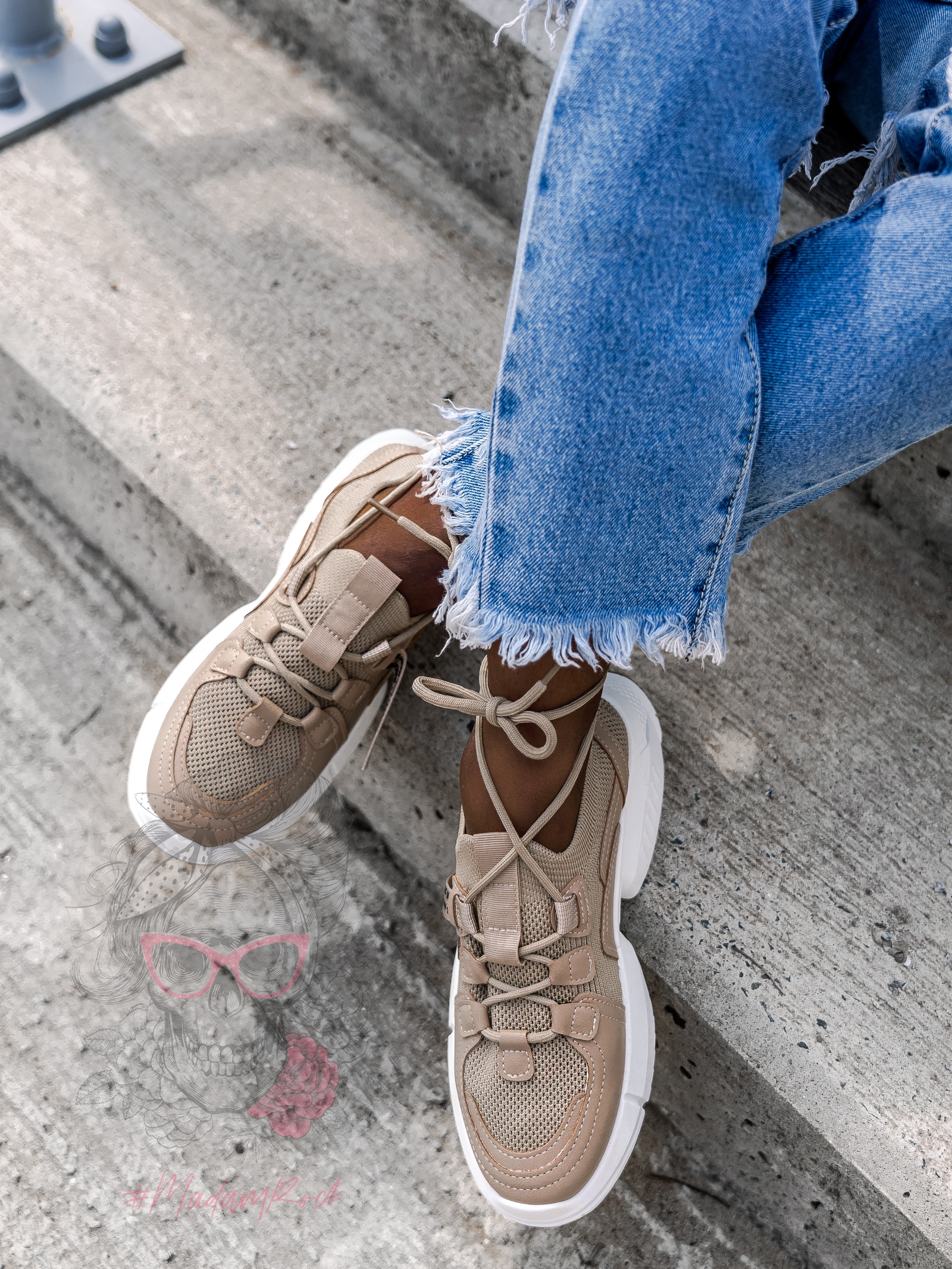 Buty sportowe Madam Nuttiness j.karmelowe