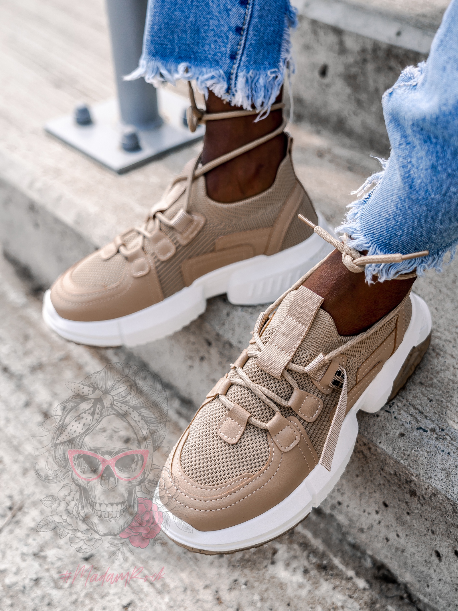 Buty sportowe Madam Nuttiness j.karmelowe