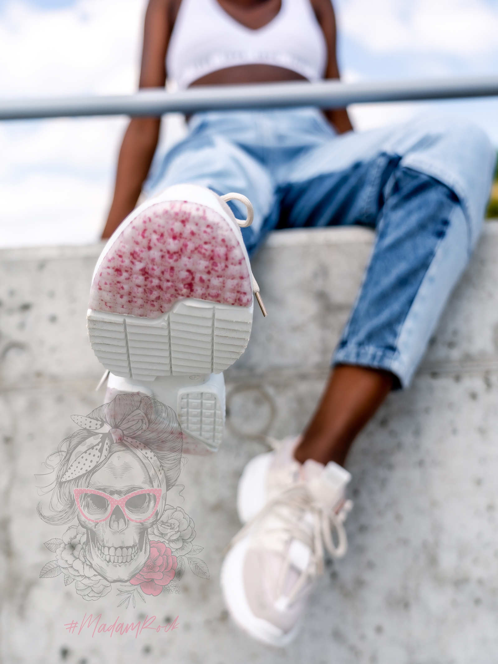 Buty sportowe Madam Gipsy beżowe Buty sportowe Madam Gipsy beżowe