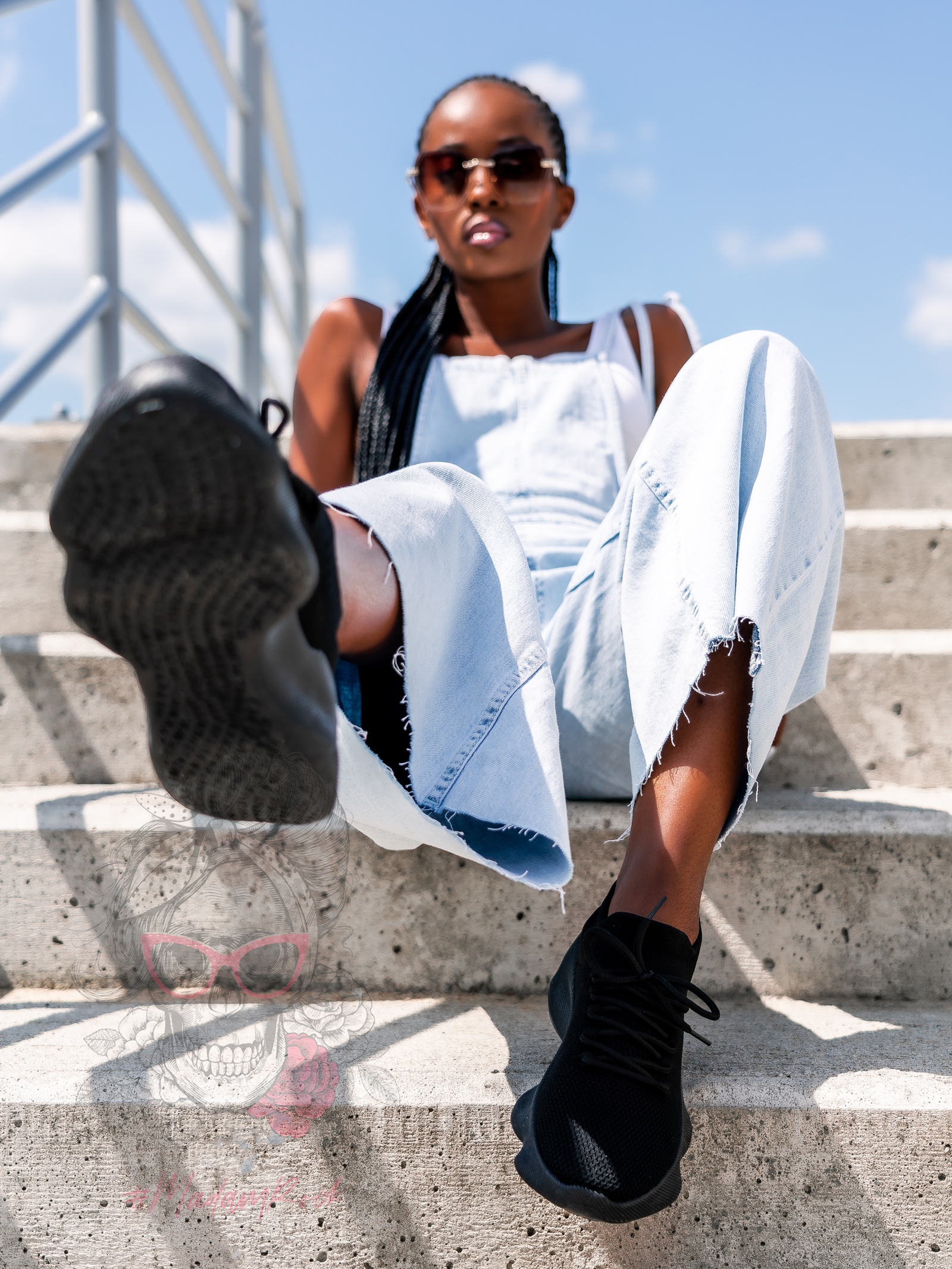 Buty sportowe Madam Rubis czarne