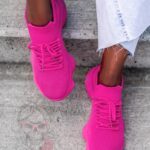 Buty sportowe Madam Rubis amarantowe