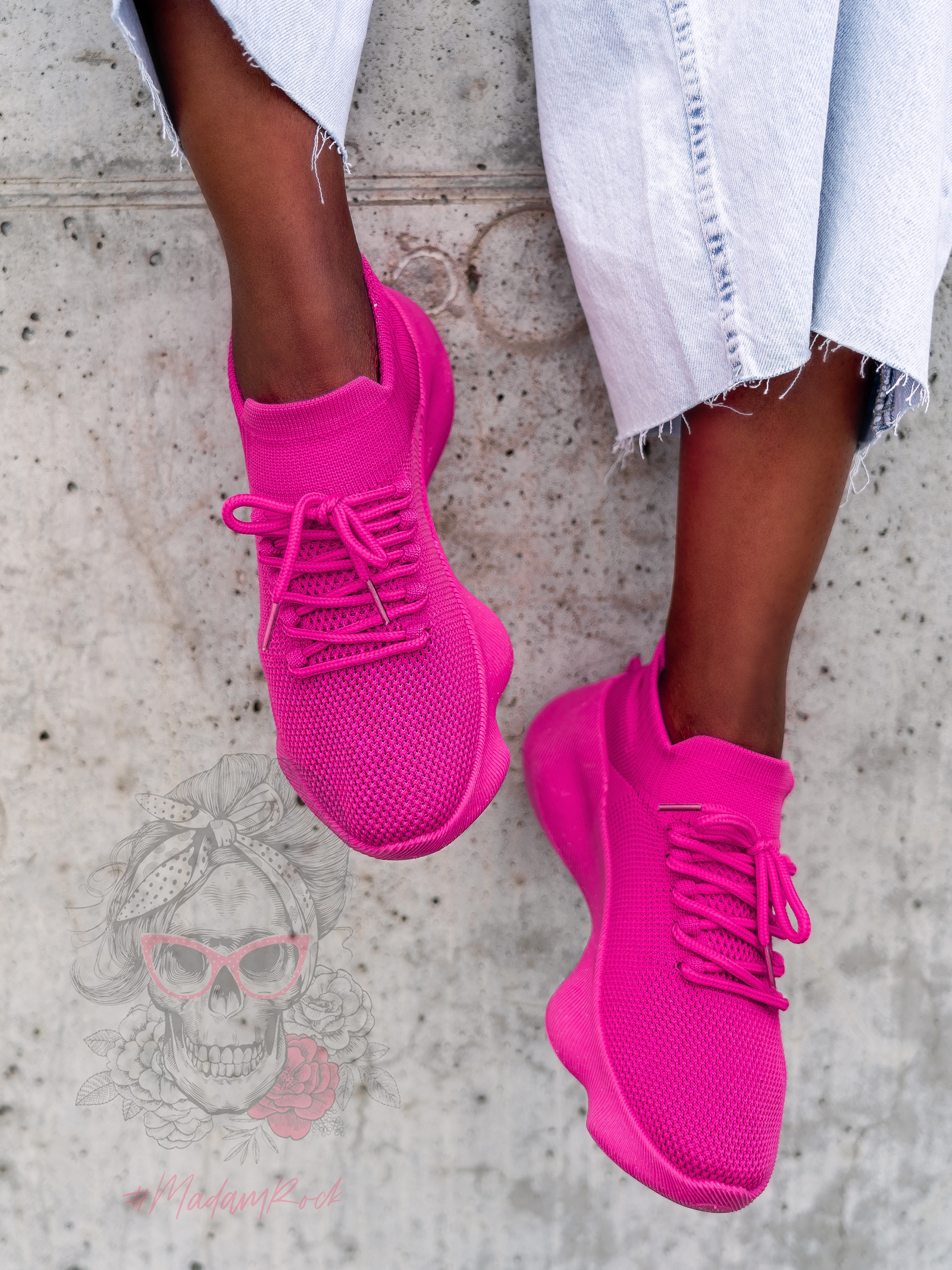 Buty sportowe Madam Rubis amarantowe Buty sportowe Madam Rubis amarantowe