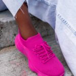 Buty sportowe Madam Rubis amarantowe