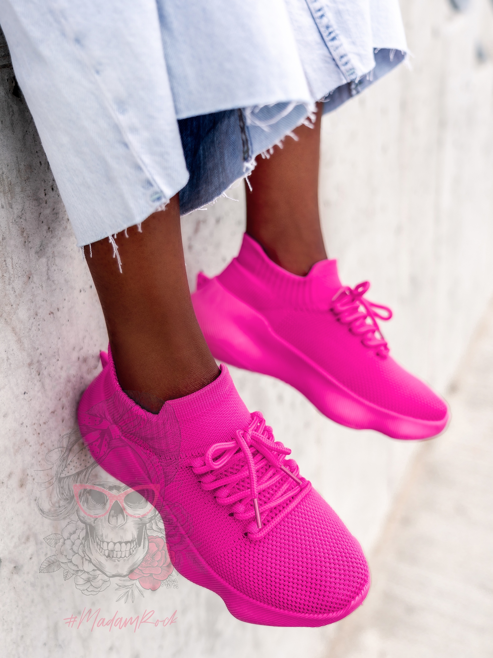 Buty sportowe Madam Rubis amarantowe Buty sportowe Madam Rubis amarantowe