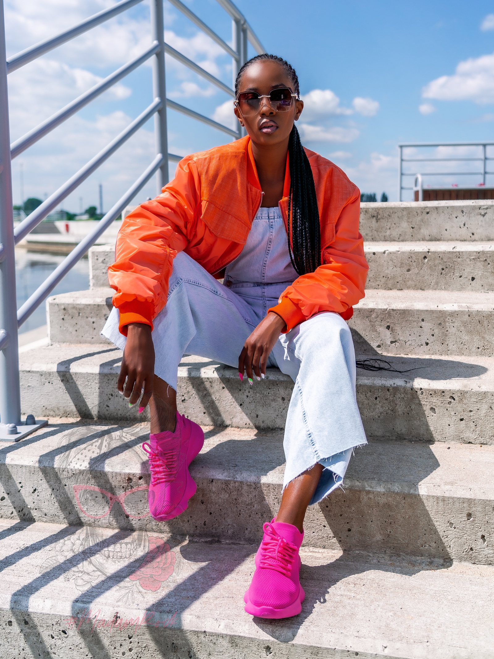 Buty sportowe Madam Rubis amarantowe Buty sportowe Madam Rubis amarantowe