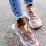 -wyprzedane-Buty sportowe Madam Runns III pudrowe