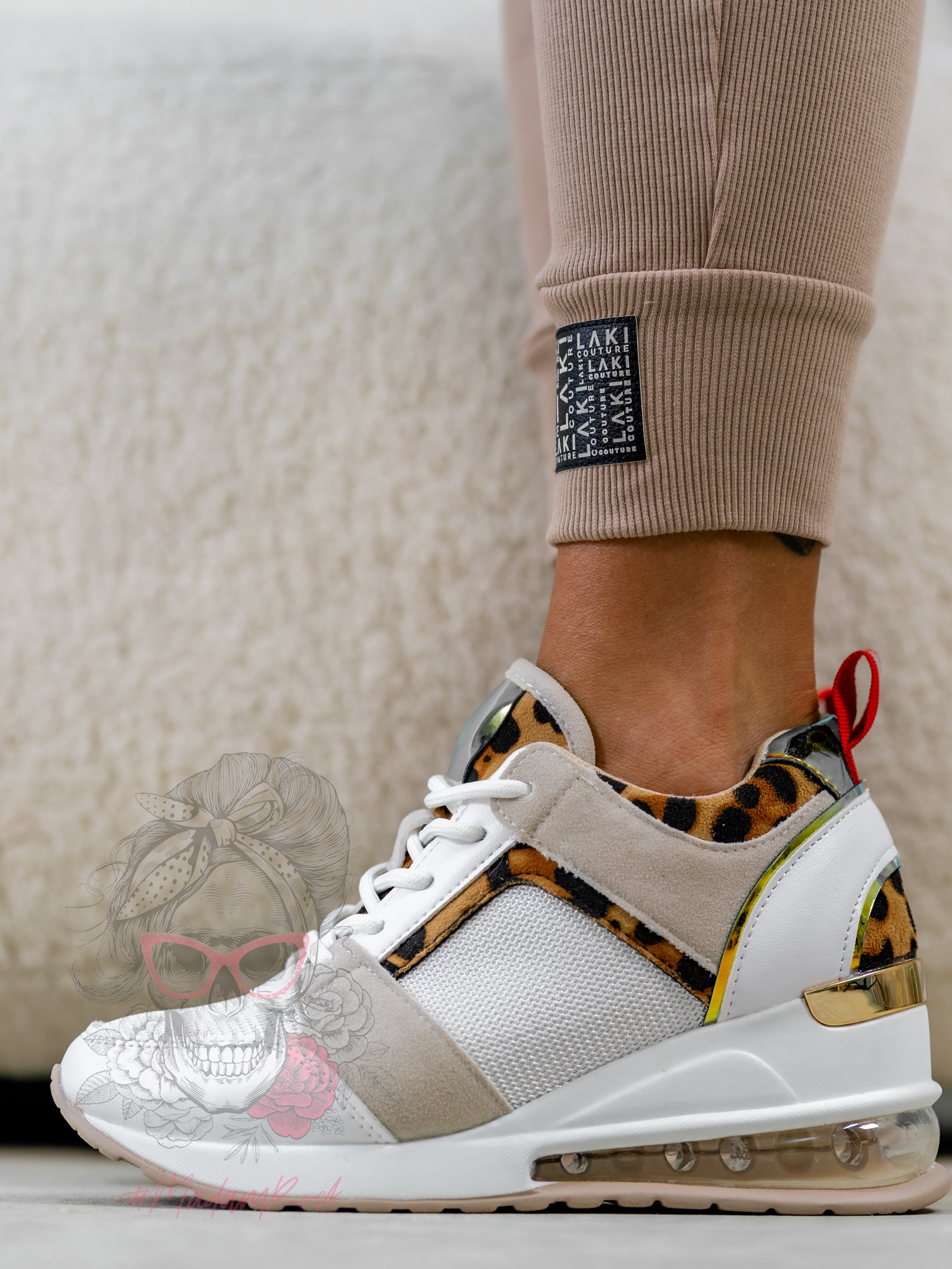 Buty sportowe Madam Support beżowe