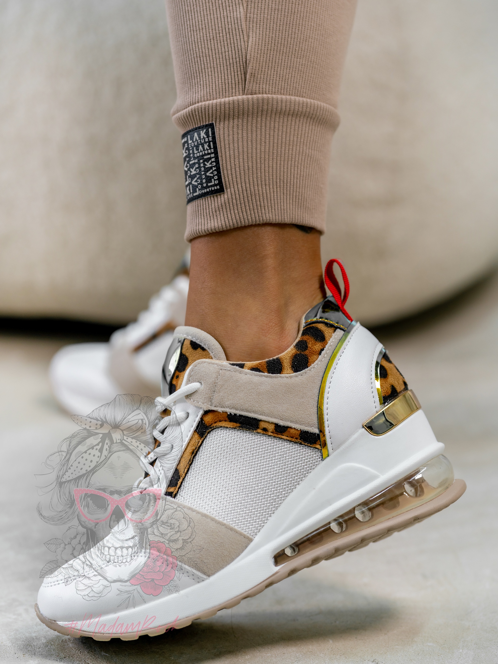 Buty sportowe Madam Support beżowe