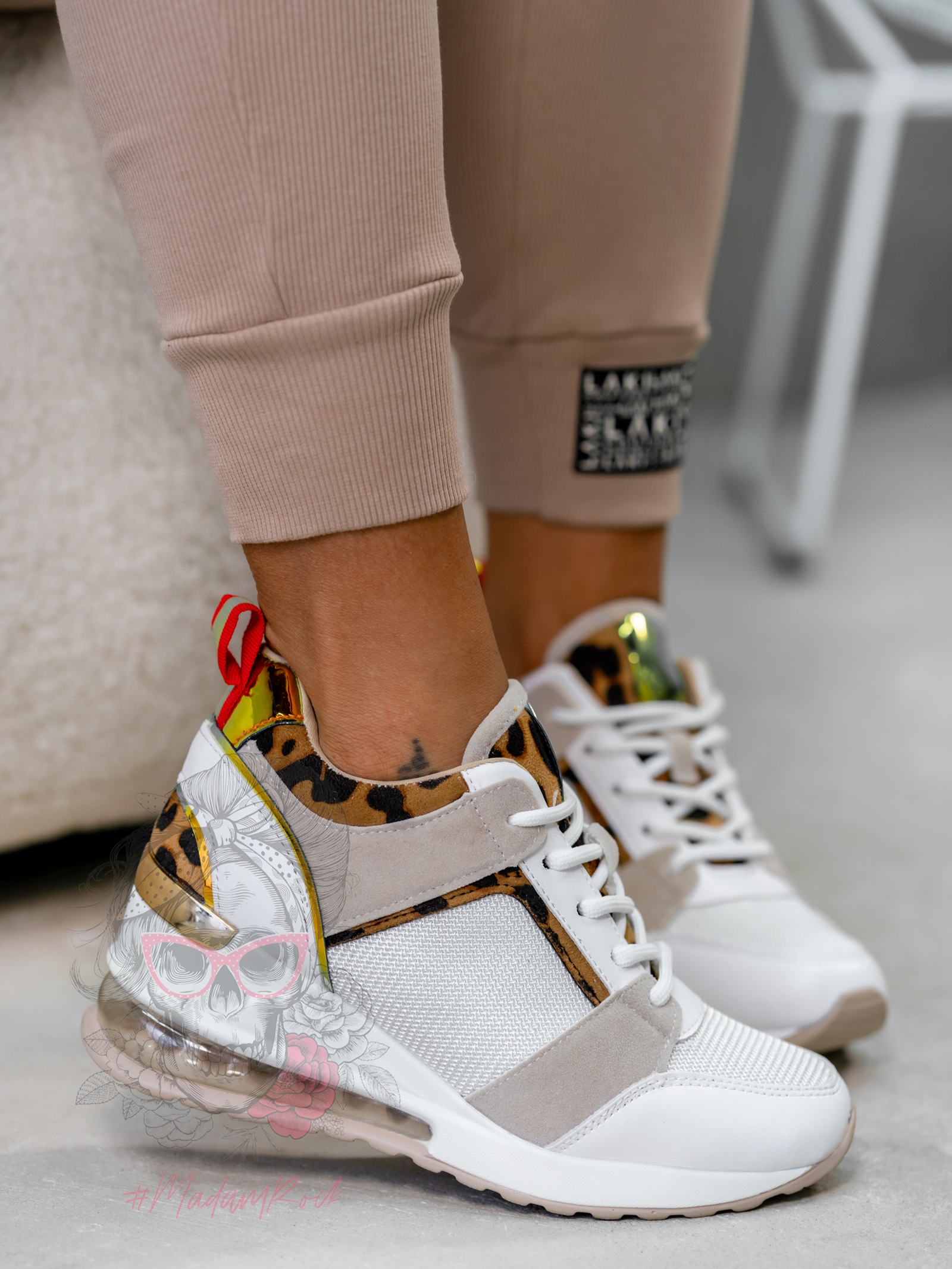 Buty sportowe Madam Support beżowe