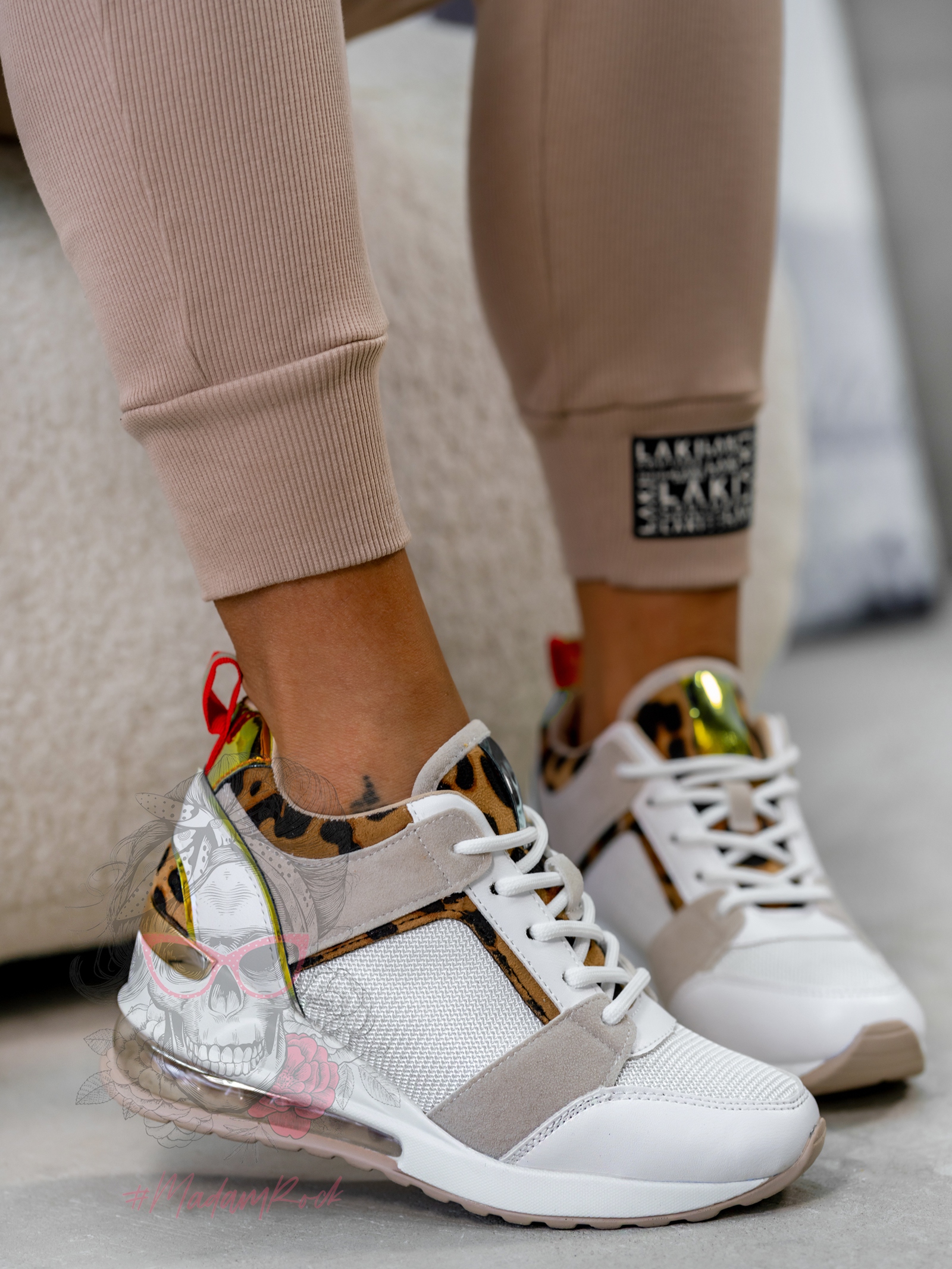 Buty sportowe Madam Support beżowe