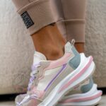 Buty sportowe Madam Vicet pudrowe