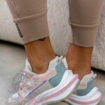 Buty sportowe Madam Vicet pudrowe