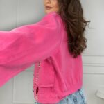 Katana jeansowa Euphoria Gold różowa