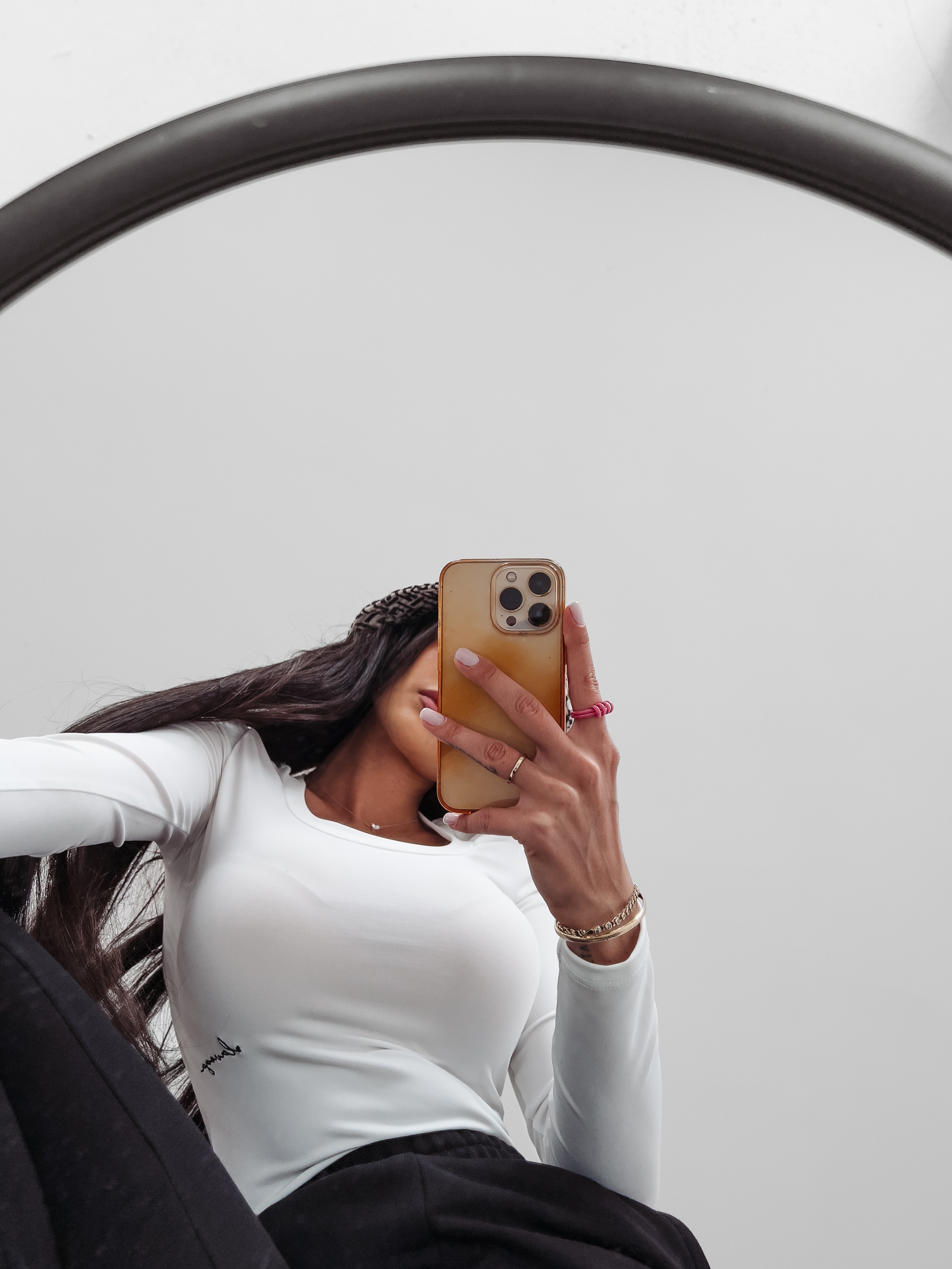 Body dopasowane Fango Ola Voga ecru