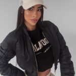 Kurtka krótka Emily Ola Voga czarna