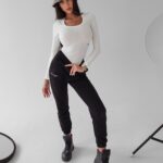 Spodnie dresowe bawełniane Seram Ola Voga czarne