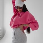 Spodnie dresowe bawełniane Seram Ola Voga szare