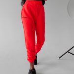 Spodnie dresowe bawełniane Seram Ola Voga różowe