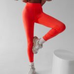 Legginsy wyszczuplające Hoste Ola Voga pomarańczowe