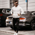 Bluza męska z kapturem Clark Ola Voga ecru