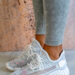 Buty sportowe Sezon Rock biało-srebrne