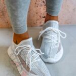 Buty sportowe Sezon Rock biało-srebrne