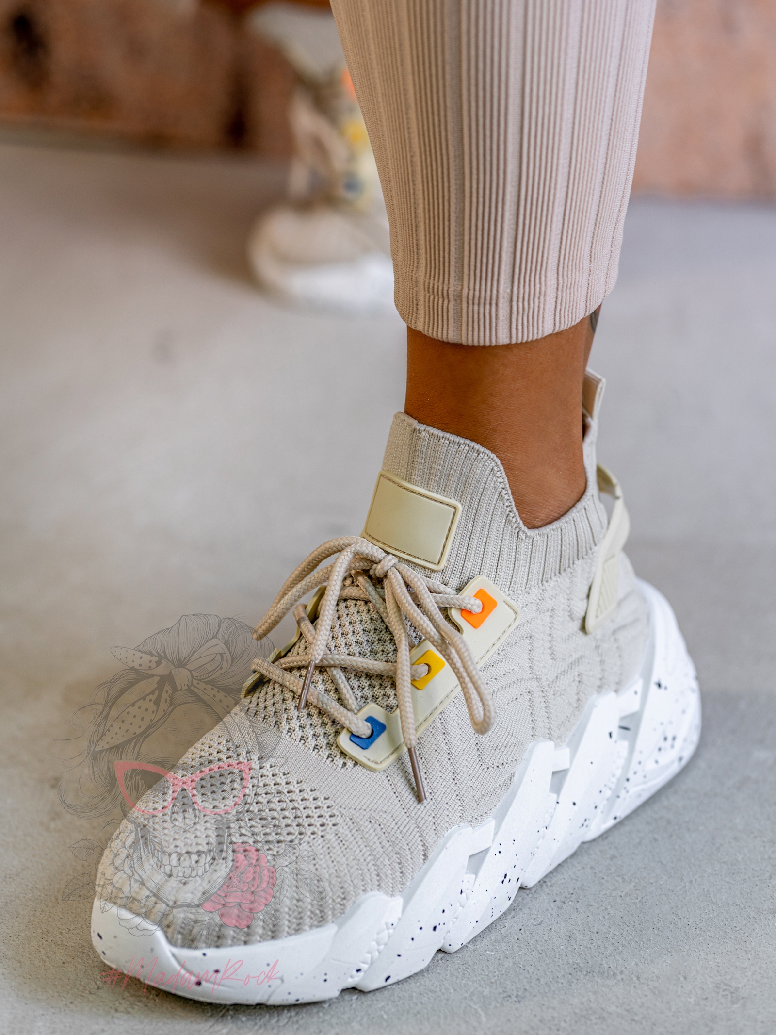 Buty sportowe Madam Codeco beżowe