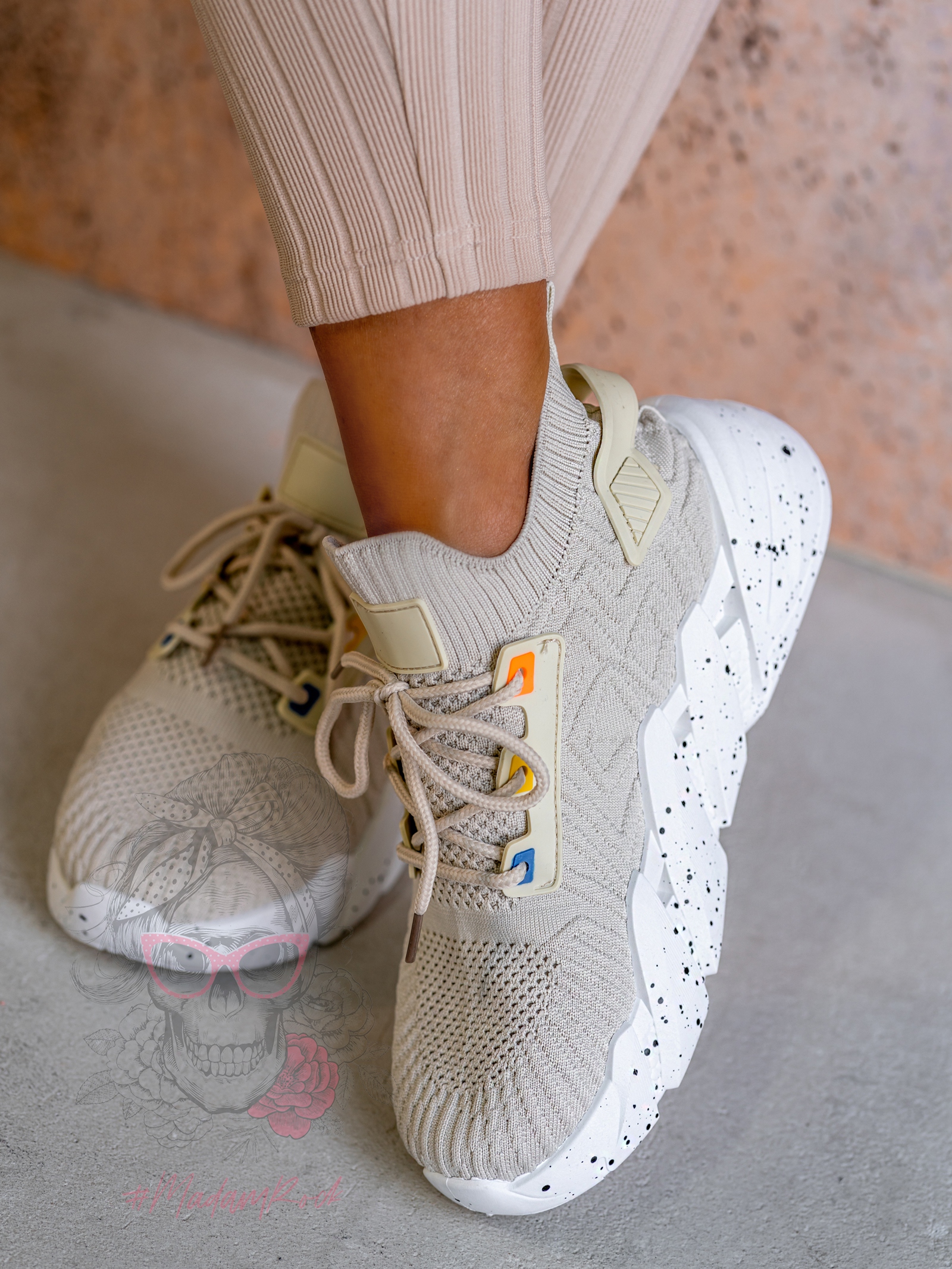 Buty sportowe Madam Codeco beżowe